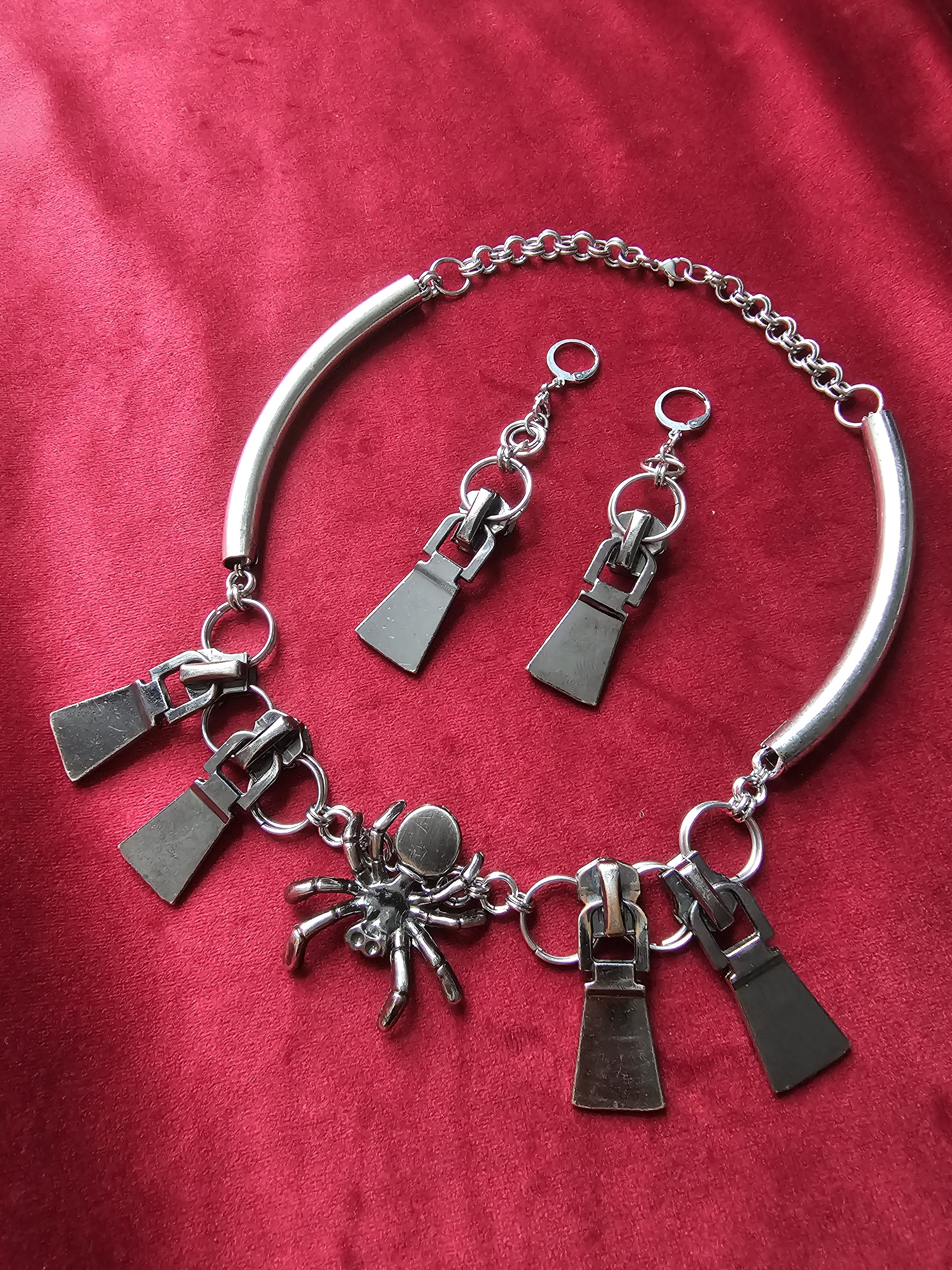 Handmade × Vintage Spider set neckless Size ONE SIZE - 4 Thumbnail