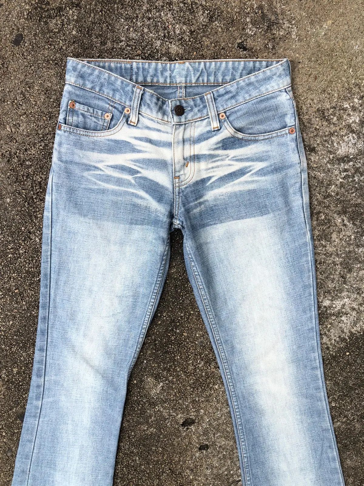 Vintage Levi's 577 Women's Boyfriend Bot Cut Style Like New Size US 28 / EU 44 - 2 Thumbnail