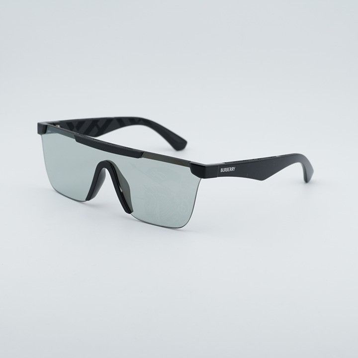 Burberry Burberry BE4480D 300169 Sunglasses Black Square Frame Size ONE SIZE - 1 Thumbnail