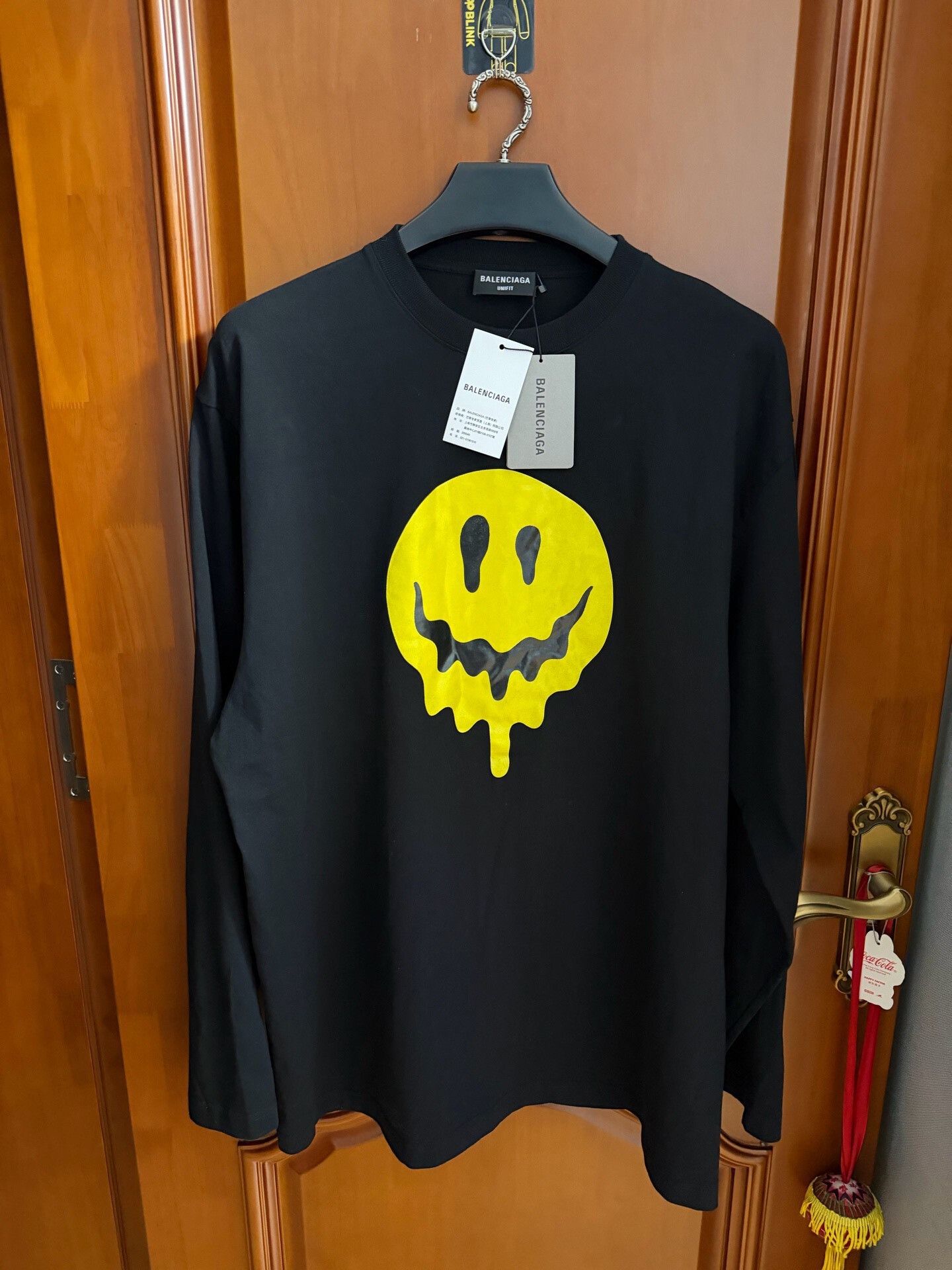 Balenciaga balenciaga black long sleeve skull t-shirt Size US M / EU 48-50 / 2 - 1 Thumbnail