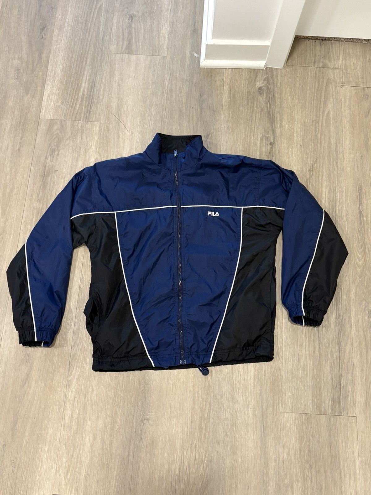 Fila 2000s FILA WINDBREAKER Size US L / EU 52-54 / 3 - 2 Thumbnail
