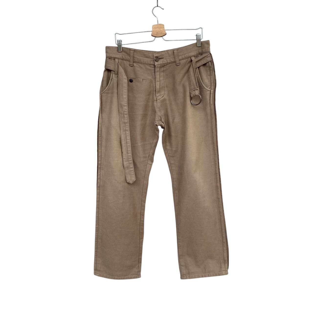 Johnbull VINTAGE JOHNBULL BELTED UTILITY CHINOS WORKWEAR MILITARY Size US 33 - 1 Thumbnail