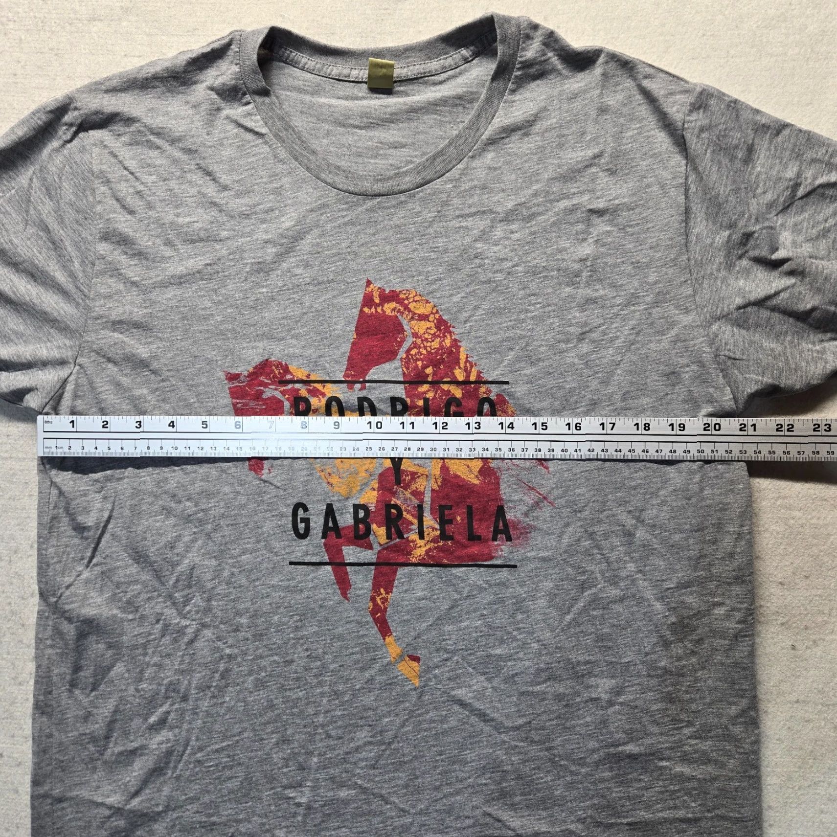 Vintage RODRIGO Y GABRIELA Concert Shirt 9 Dead Alive Tour US Gray Adult XL T-Shirt Size US XL / EU 56 / 4 - 4 Thumbnail