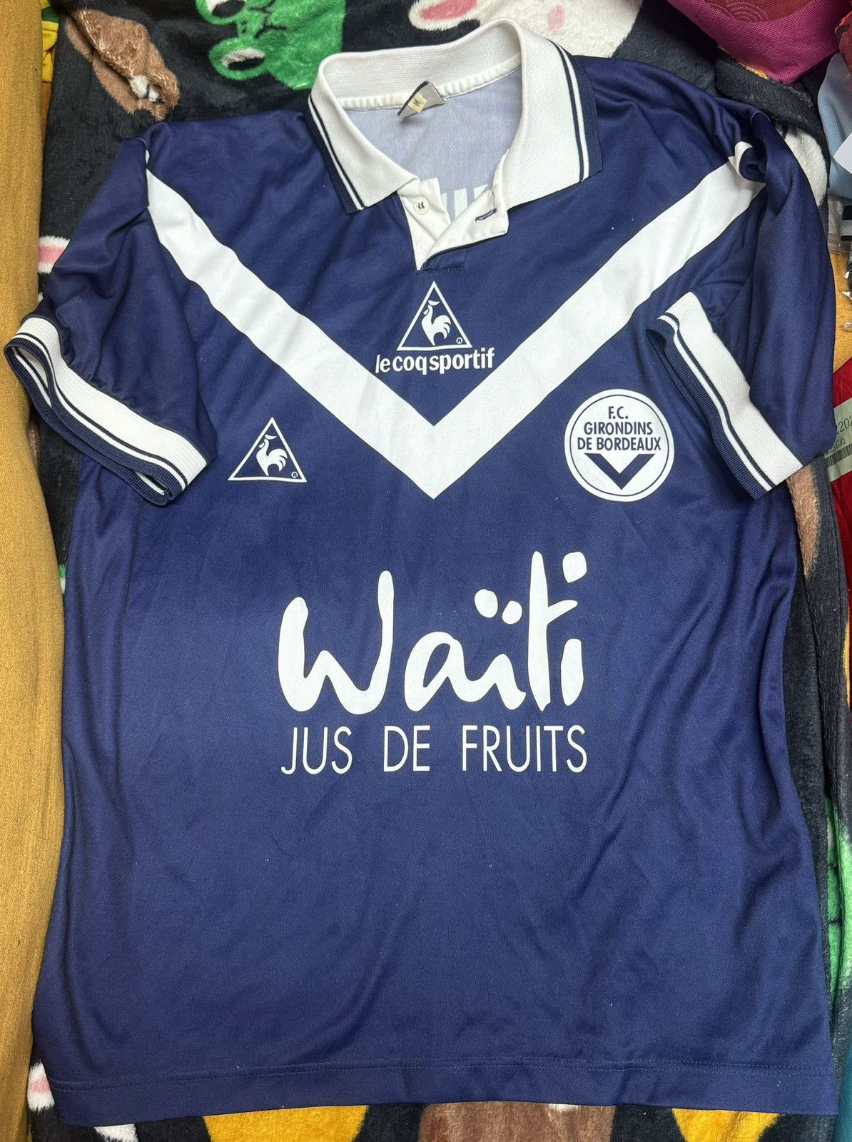 Le Coq Sportif Bordeaux 98/99 home shirt Size US M / EU 48-50 / 2 - 1 Thumbnail