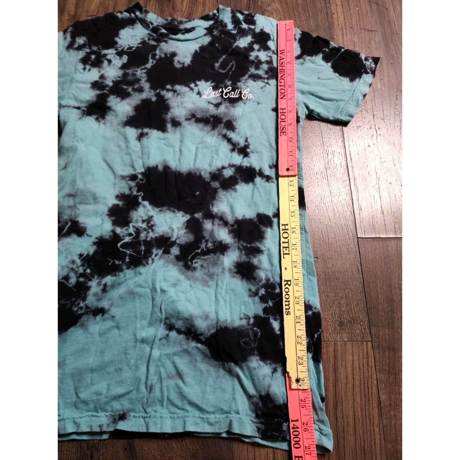 Doublet Last Call Co Women's Short Sleeve Tie Dye Double-Sided Skull T-Shirt Size S Blue Halloween Size S / US 4 / IT 40 - 2 Thumbnail