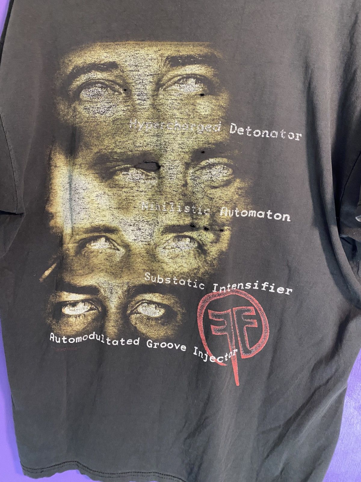 Band Tees Vintage 90s Fear Factory Obsolete tour tee Size US XL / EU 56 / 4 - 3 Thumbnail