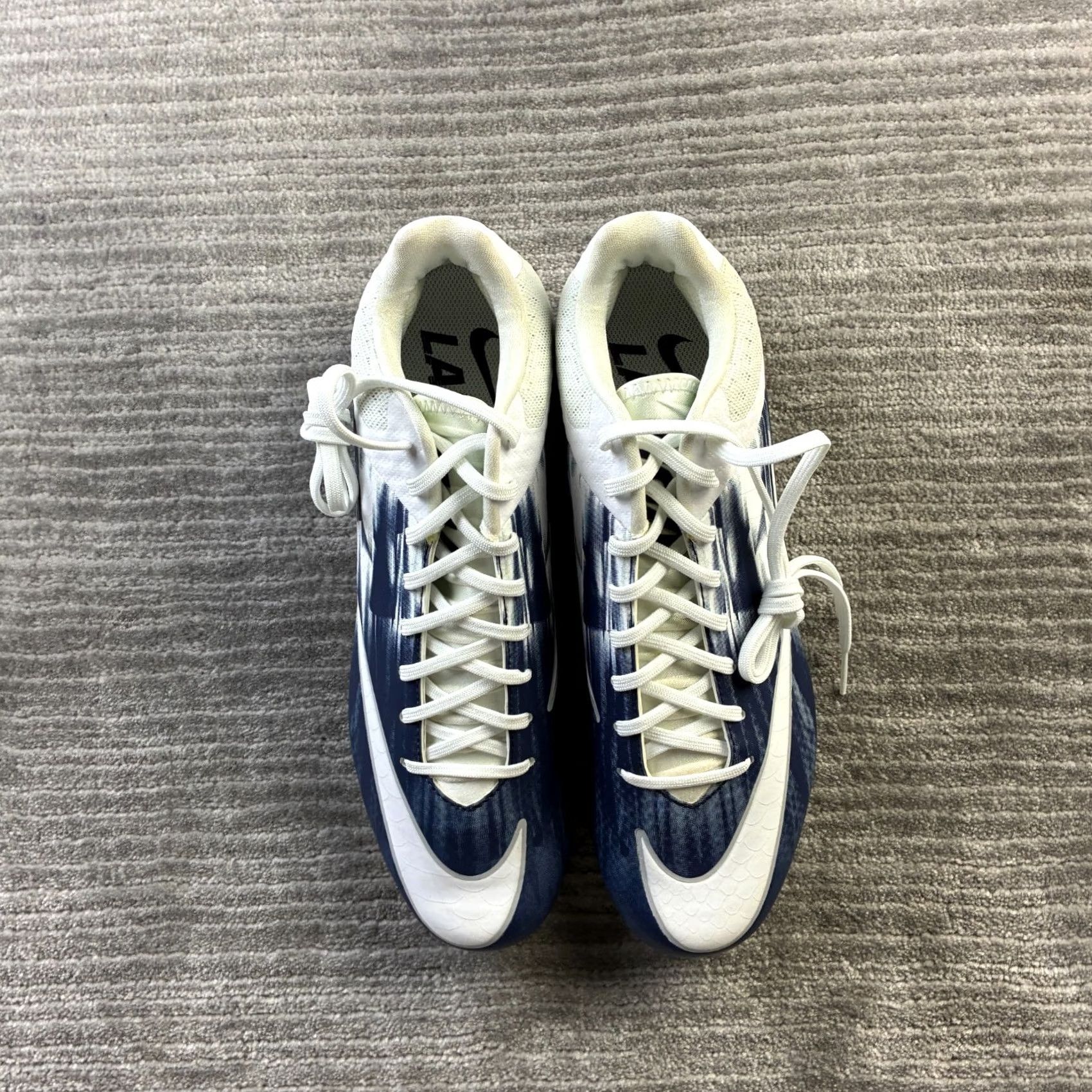 Nike Nike Vapor Speed 2 Mens Football Cleats Blue White Size 11 Lax Cleats Low Top Shoe Nike Mens Football Cleats Blue White Size 11 Size US 11 / EU 44 - 3 Thumbnail
