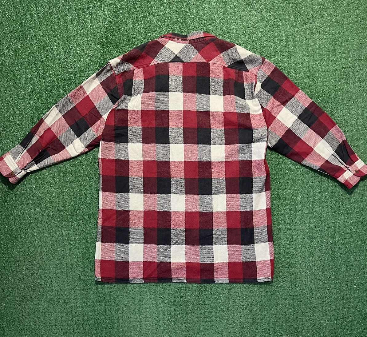 Fjallraven × Vintage Fjallraven Overshirt Jacket Flannel Vintage 90s Outdoor Size US L / EU 52-54 / 3 - 2 Thumbnail