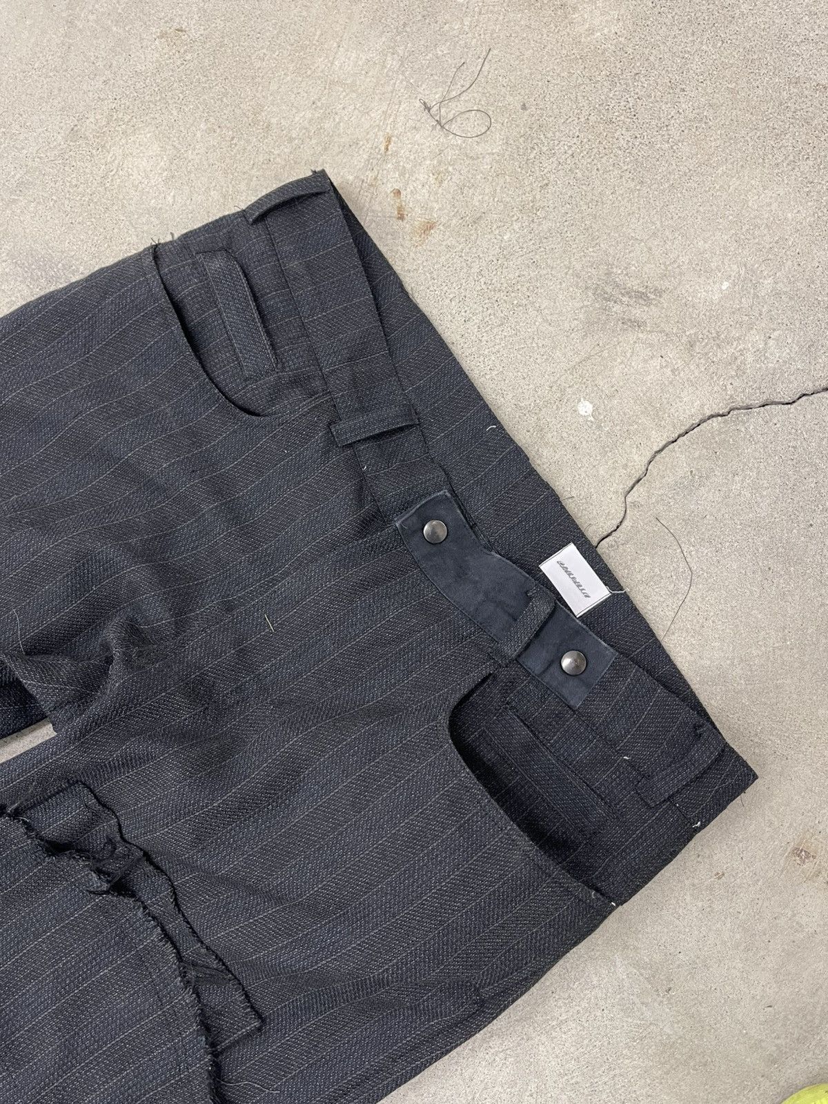 Other PLAGIARISM Black Wool Suit Pants Size US 32 / EU 48 - 3 Thumbnail