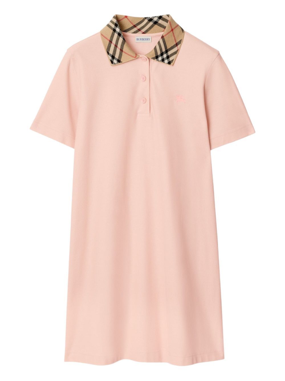 Burberry CHECK COLLAR COTTON DRESS Size XS / US 0-2 / IT 36-38 - 1 Thumbnail