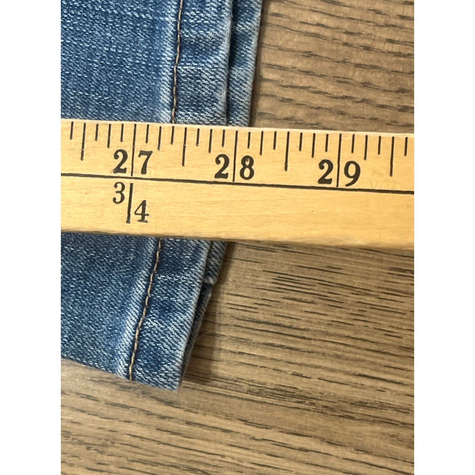Lee Lee Jeans Women's Size 10 Short Blue Denim Classic Fit Pockets Size 32" / US 10 / IT 46 - 6 Thumbnail