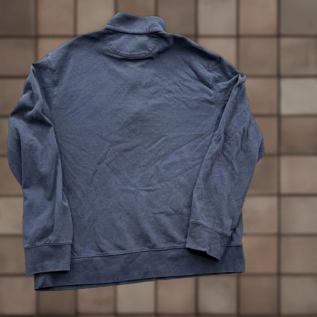 Polo Ralph Lauren Polo Ralph Lauren Sweatshirt Mens Large Blue 1/4 Zip Mock Neck Cotton Pullover hoodie? Size US L / EU 52-54 / 3 - 1 Thumbnail