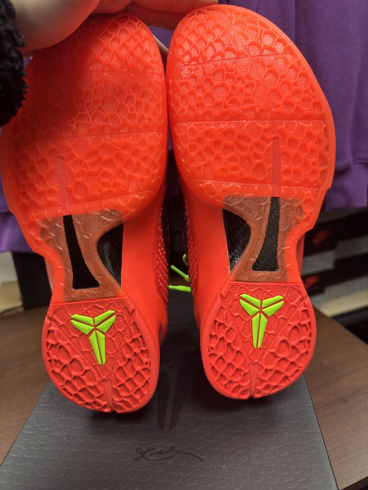 Nike Kobe VI Protro Reverse Grinch Size US 9.5 / EU 42-43 - 9 Thumbnail