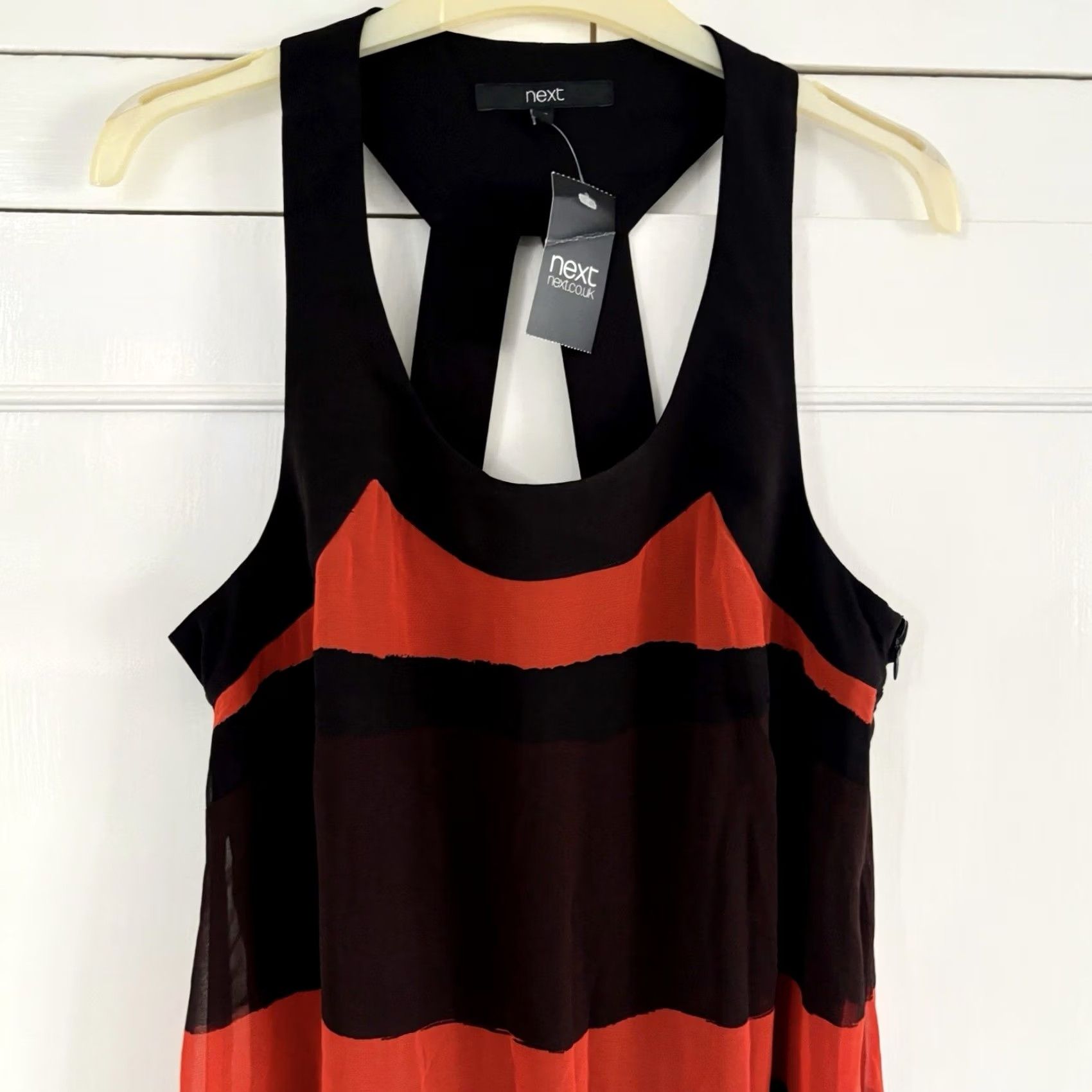 NEXT NEXT Striped Maxi Dress Women's UK 10 BNWT Summer Party Beach Casual Long Multicoloured Maxi Dress Women Size UK 10 BNWT Summer Size L / US 10 / IT 46 - 3 Thumbnail