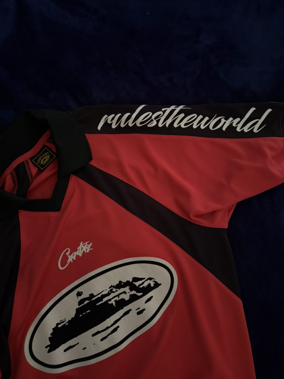 Corteiz Corteiz Altcatraz Football Jersey Red Size US S / EU 44-46 / 1 - 3 Thumbnail