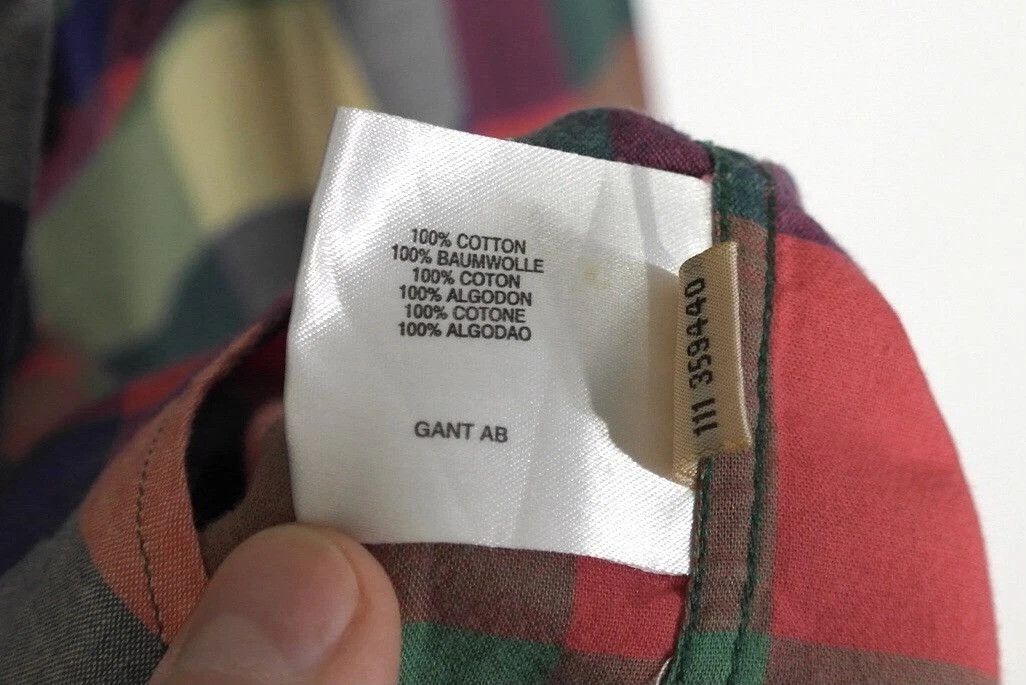 Gant Rugger Gant Rugger Multi Check Button Down Shirt Men's Size XL Size US XL / EU 56 / 4 - 7 Thumbnail