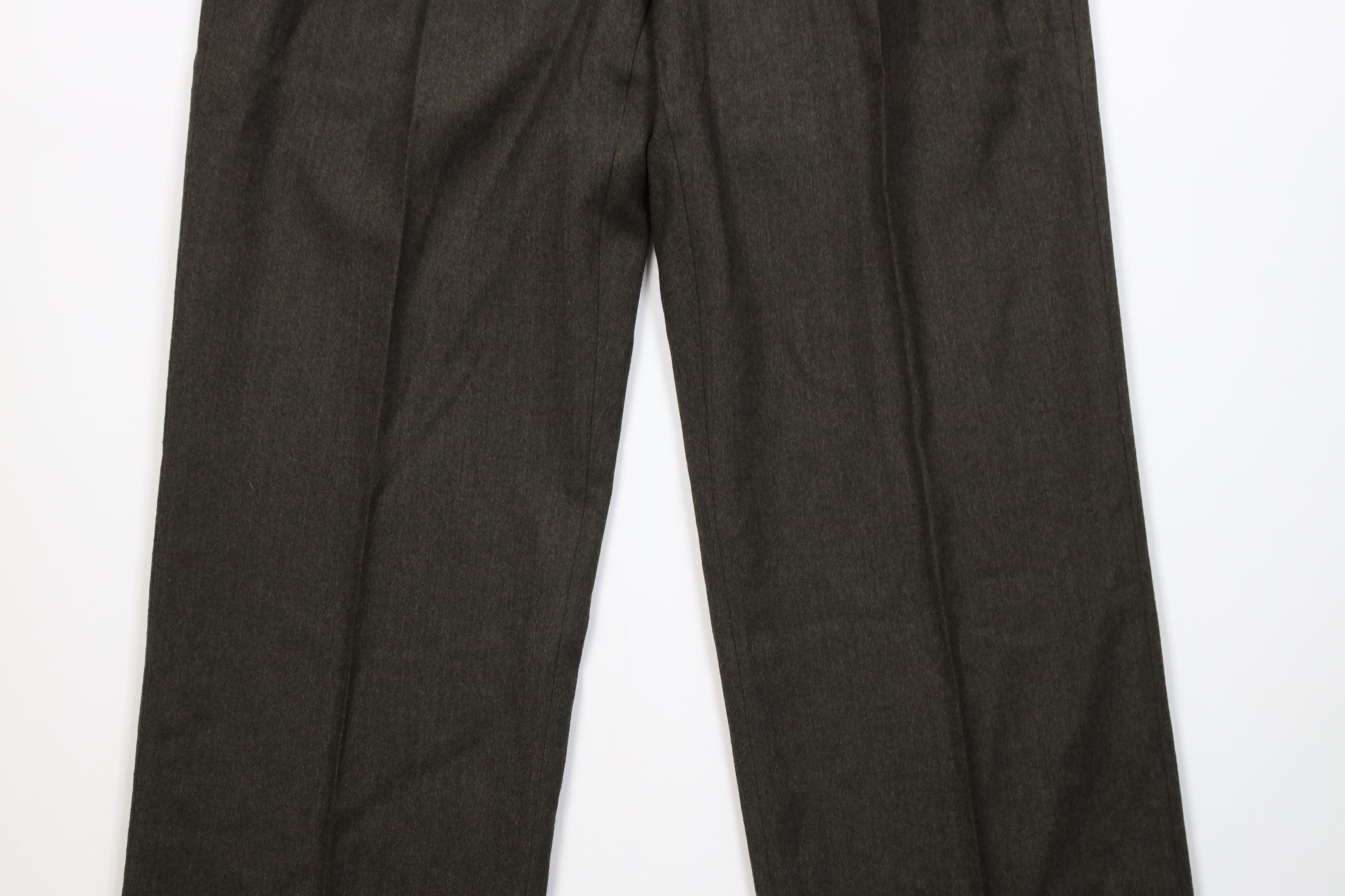 Vintage Vintage 90s Streetwear Wide Leg Chino Pants Green USA Size US 32 / EU 48 - 3 Thumbnail