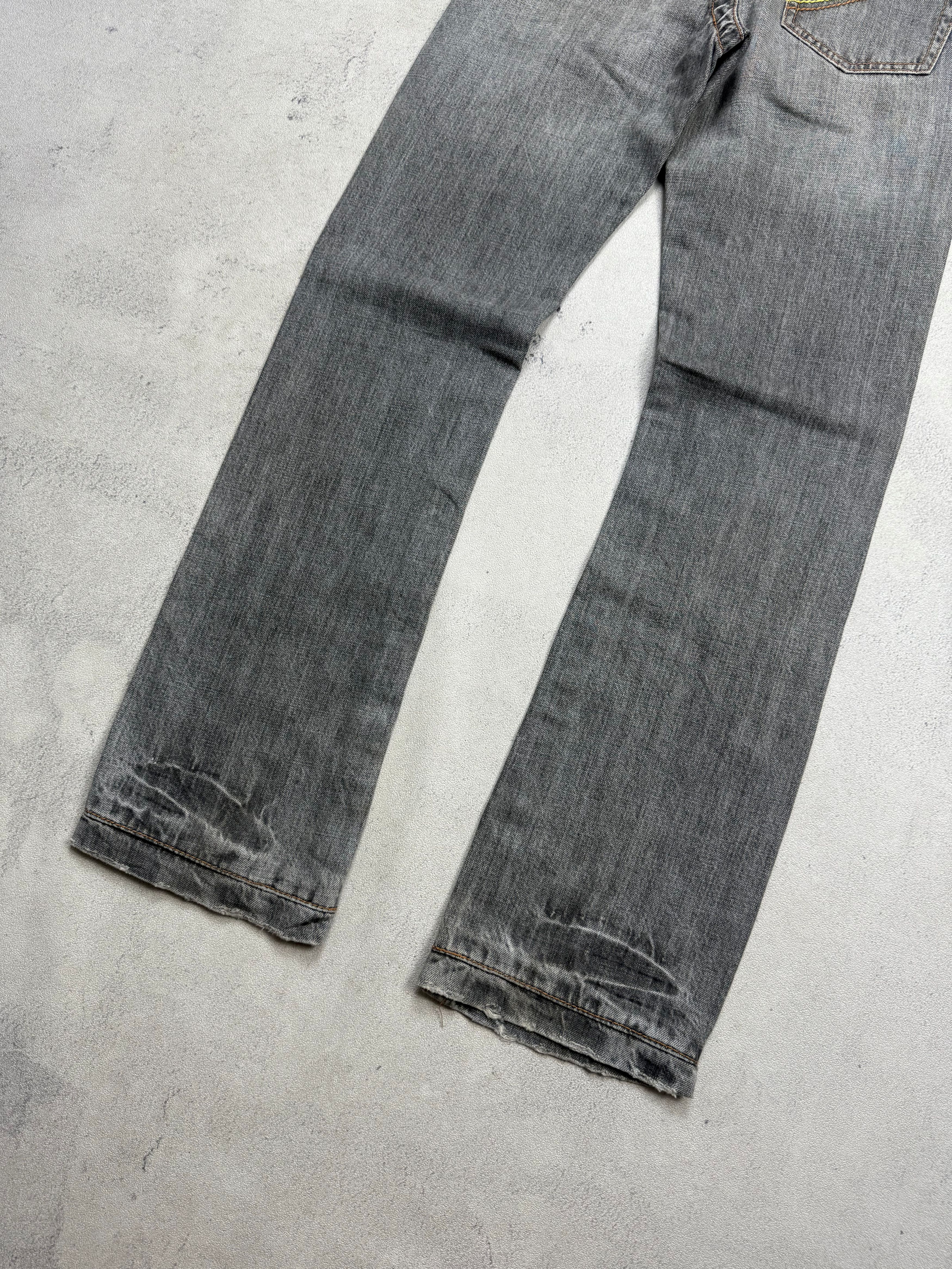 Japanese Brand Semantic Design Flare Denim Pants Size US 30 / EU 46 - 6 Thumbnail