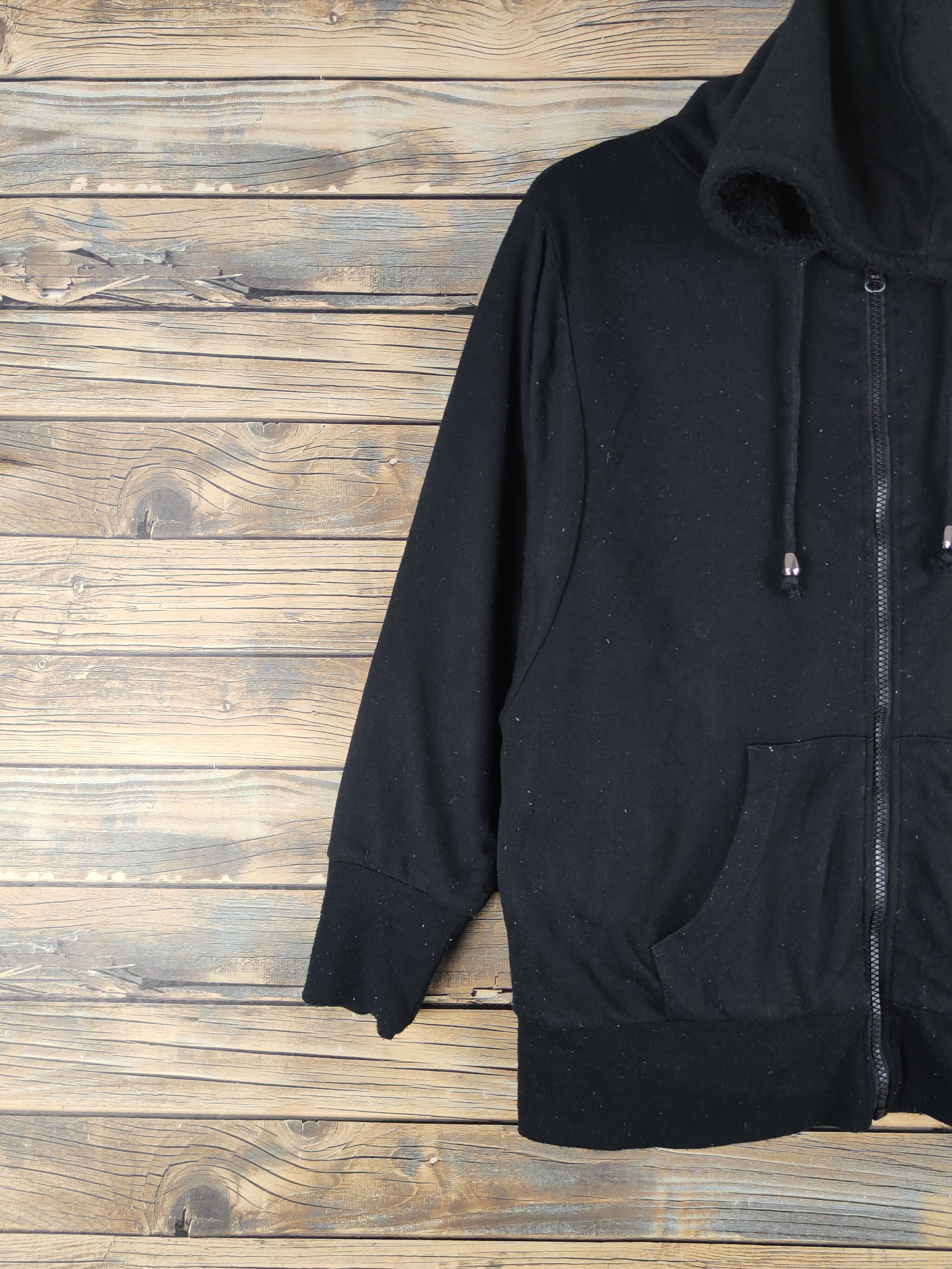 Japanese Brand DL Galyge cross Black Hoodie Sweatshirts #2730 Size M / US 6-8 / IT 42-44 - 4 Thumbnail