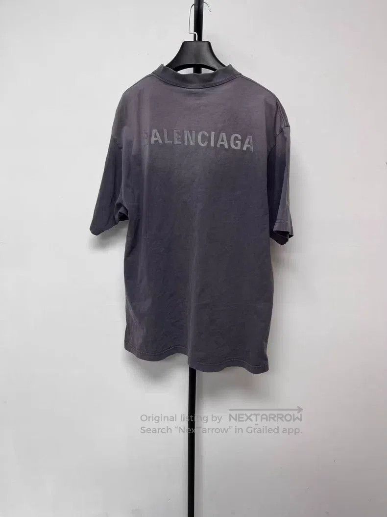 Balenciaga Balenciaga Letter Logo Print Round Neck Short Sleeve T-Shi Size US S / EU 44-46 / 1 - 2 Thumbnail