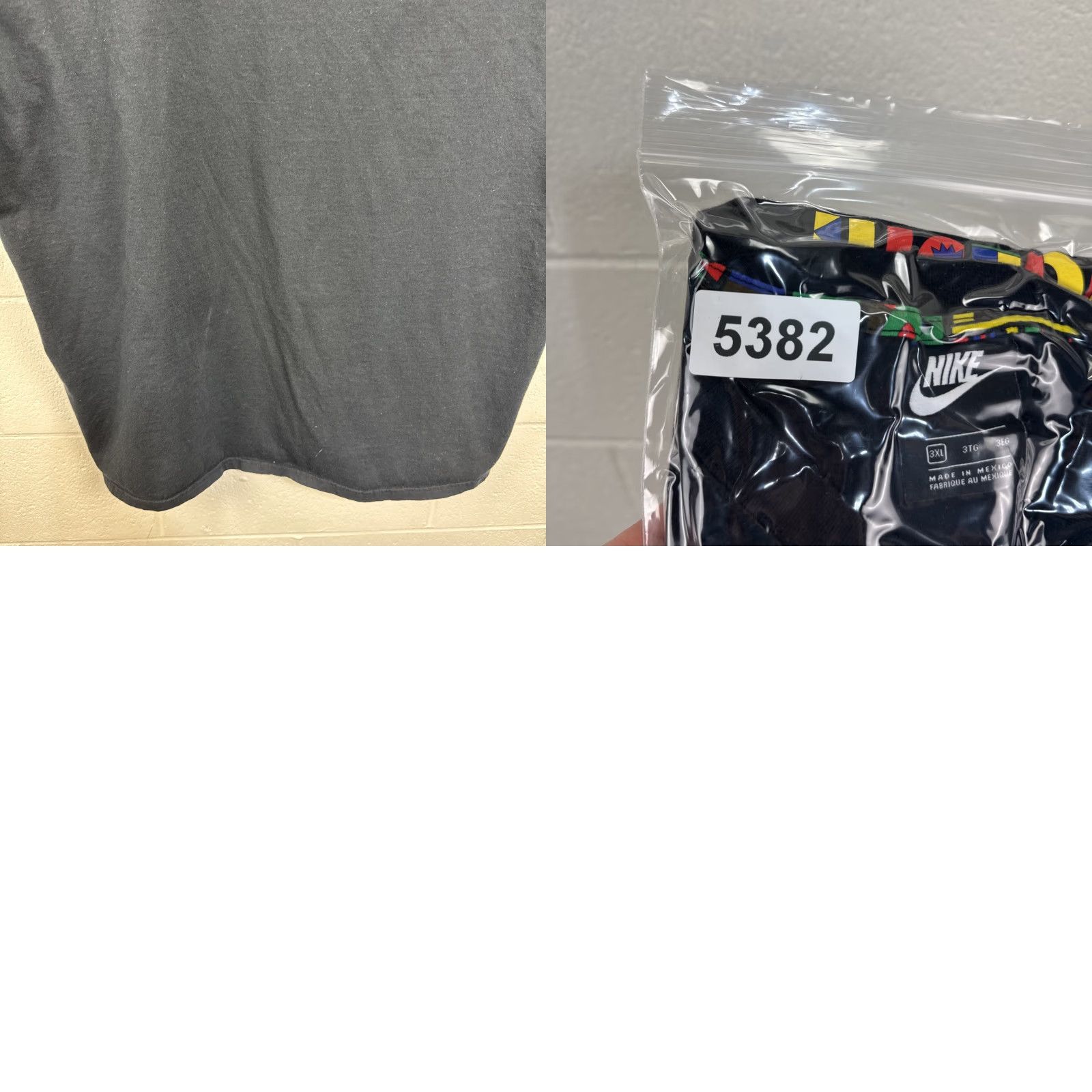 Nike Nike T Shirt Mens 3XL Black Peace Graphic Urban Jungle Gym Pack Crew Neck Short Sleeve Size US XXL / EU 58 / 5 - 10 Thumbnail