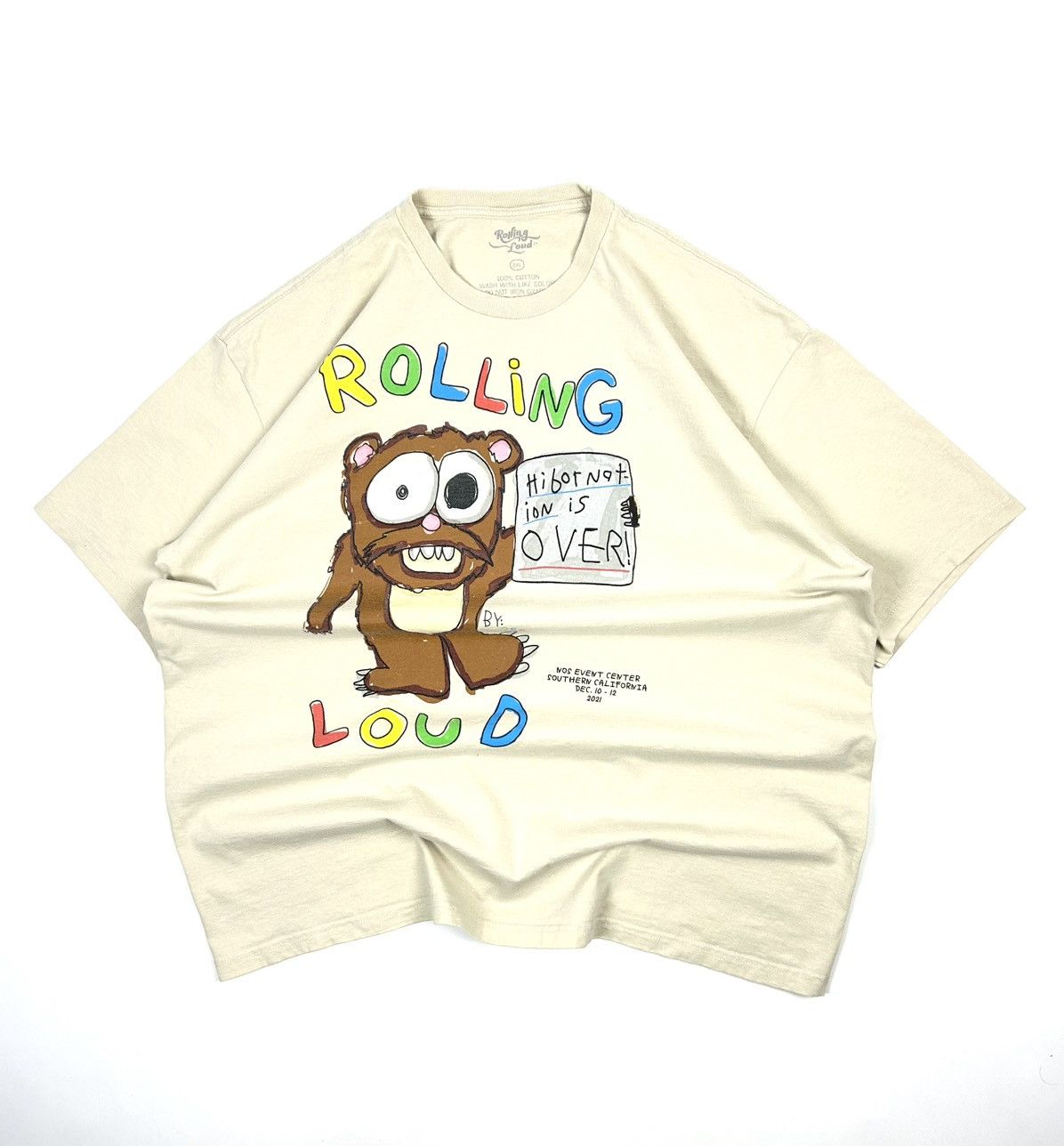 Rolling Loud Roling Loud 2021 Tee Southern California Big Bear Print XXl Size US XXL / EU 58 / 5 - 1 Thumbnail