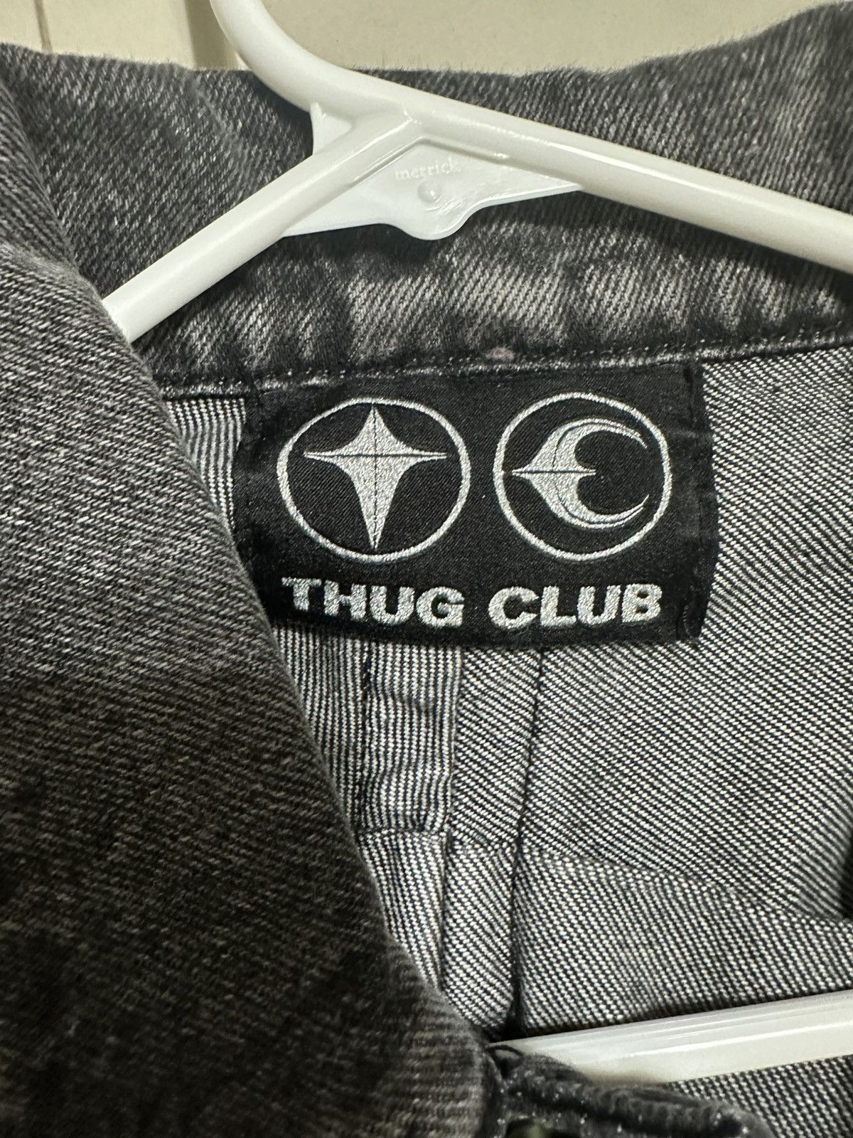 Thug Club Thug Club Claw Denim Jacket Size US S / EU 44-46 / 1 - 3 Thumbnail