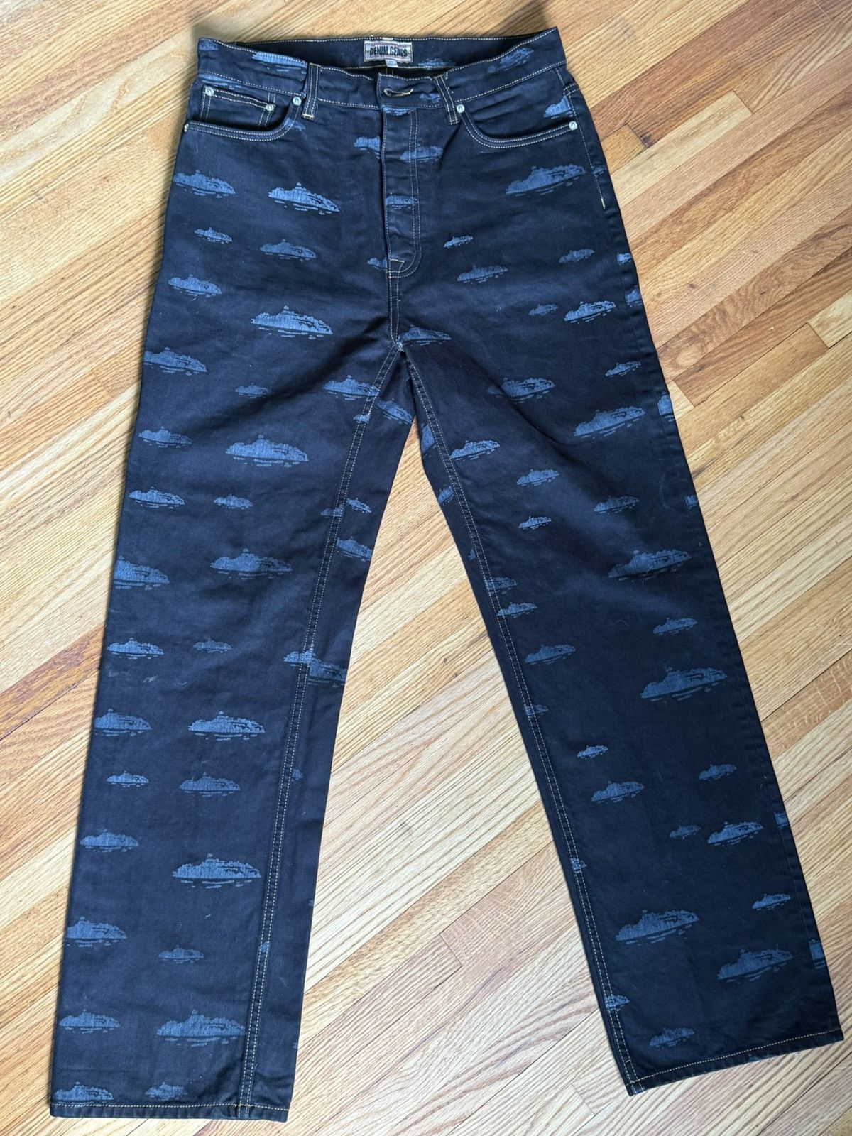 Corteiz Corteiz Alcatraz Baggy Denim Black Size US 32 / EU 48 - 1 Thumbnail