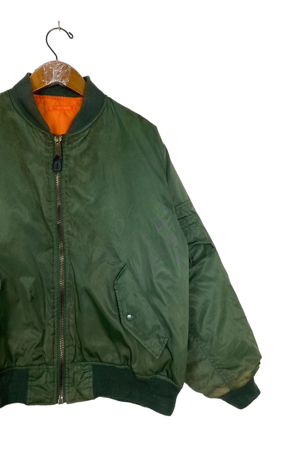 Vintage Rare‼️ Vintage Forest Guard Bomber Jacket Size US M / EU 48-50 / 2 - 3 Thumbnail