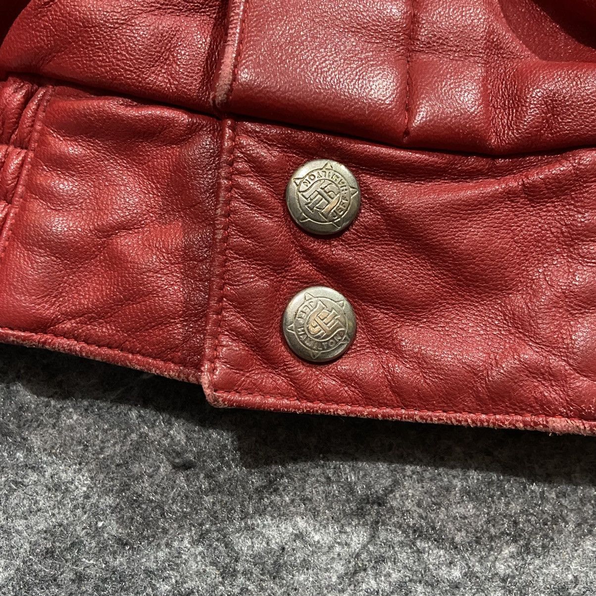 Jeff Hamilton Vintage Jeff Hamilton Threepeat Bulls Leather Jacket Size US S / EU 44-46 / 1 - 5 Thumbnail