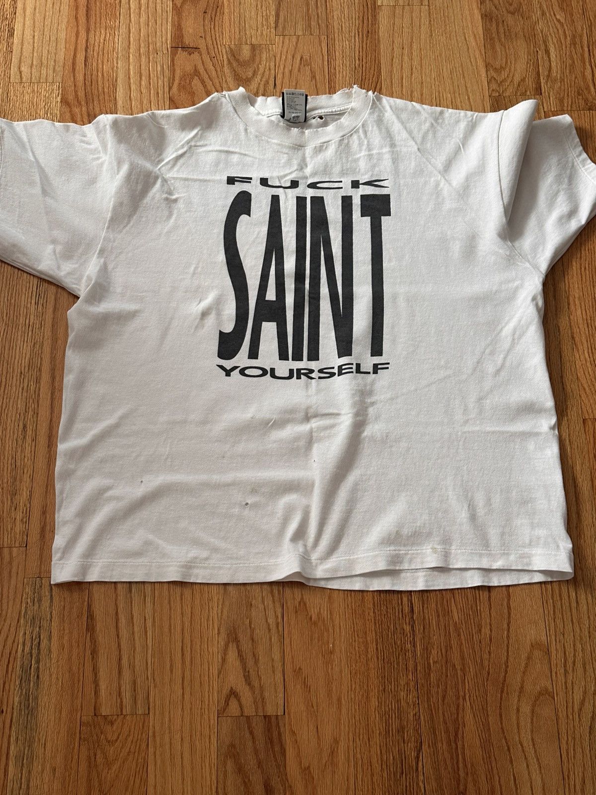 Saint Michael Saint mxxxxxx tee Size US XXL / EU 58 / 5 - 1 Thumbnail