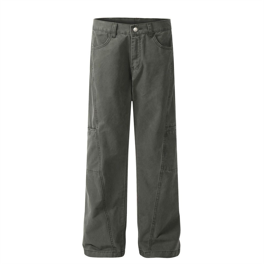 Japanese Brand × Jean Heavy washed distressed loose vintage cargo jeans Size US 32 / EU 48 - 1 Thumbnail