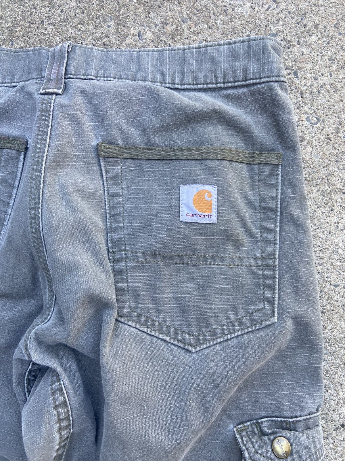 Carhartt Vintage Carhartt Work Pants Sun Faded Cargo Double Knee Size US 30 / EU 46 - 5 Thumbnail