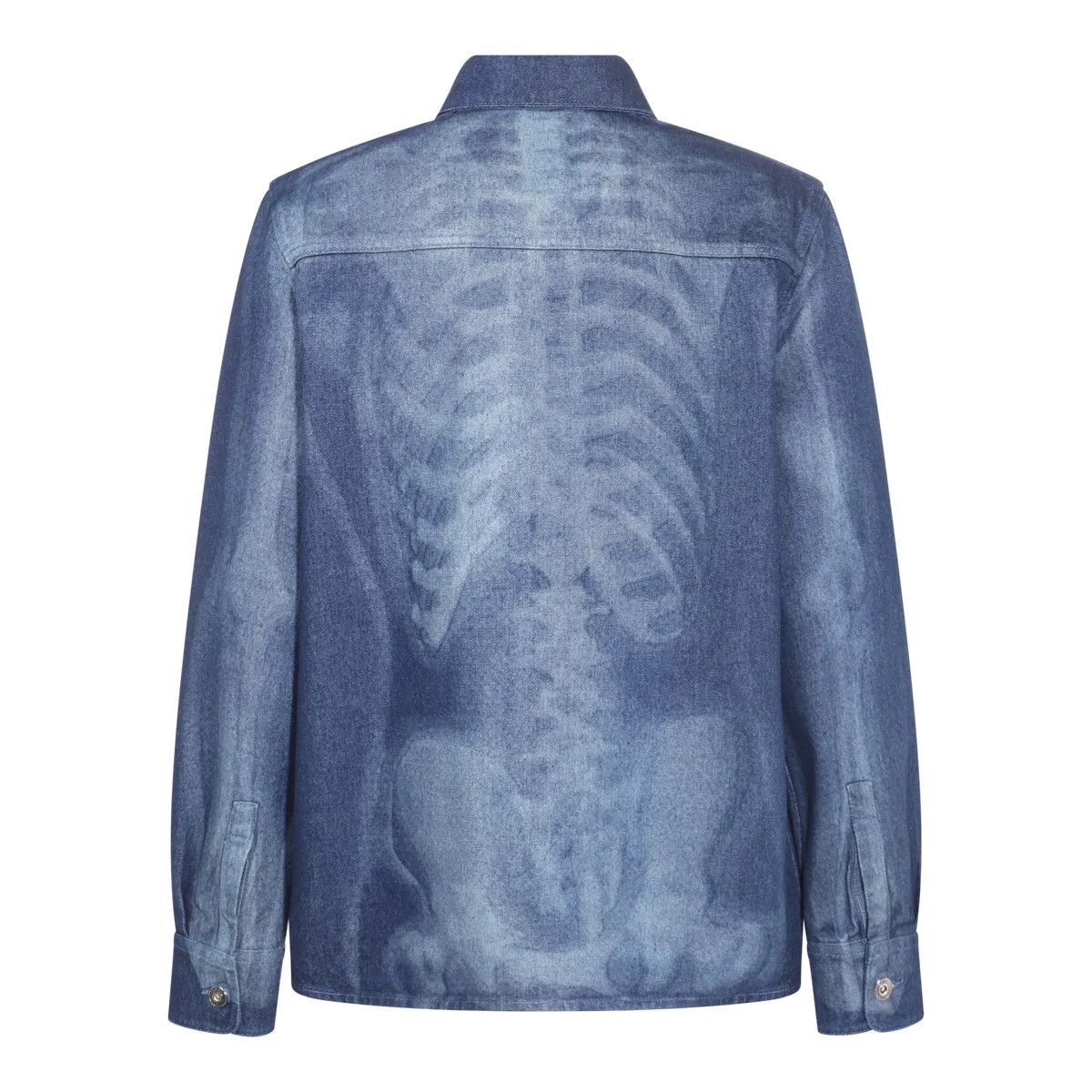 Off-White o1y0325 Denim Shirt in Blue Size US L / EU 52-54 / 3 - 4 Thumbnail