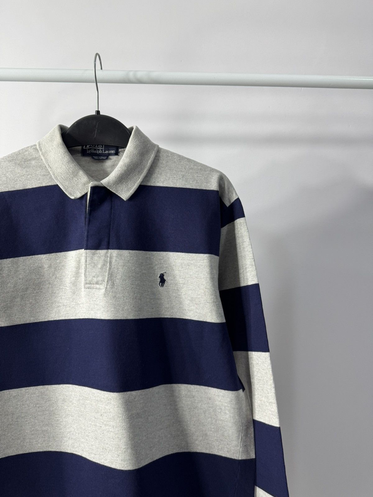 Polo Ralph Lauren Vintage Polo Ralph Lauren Striped Rugby Shirt Size US M / EU 48-50 / 2 - 3 Thumbnail