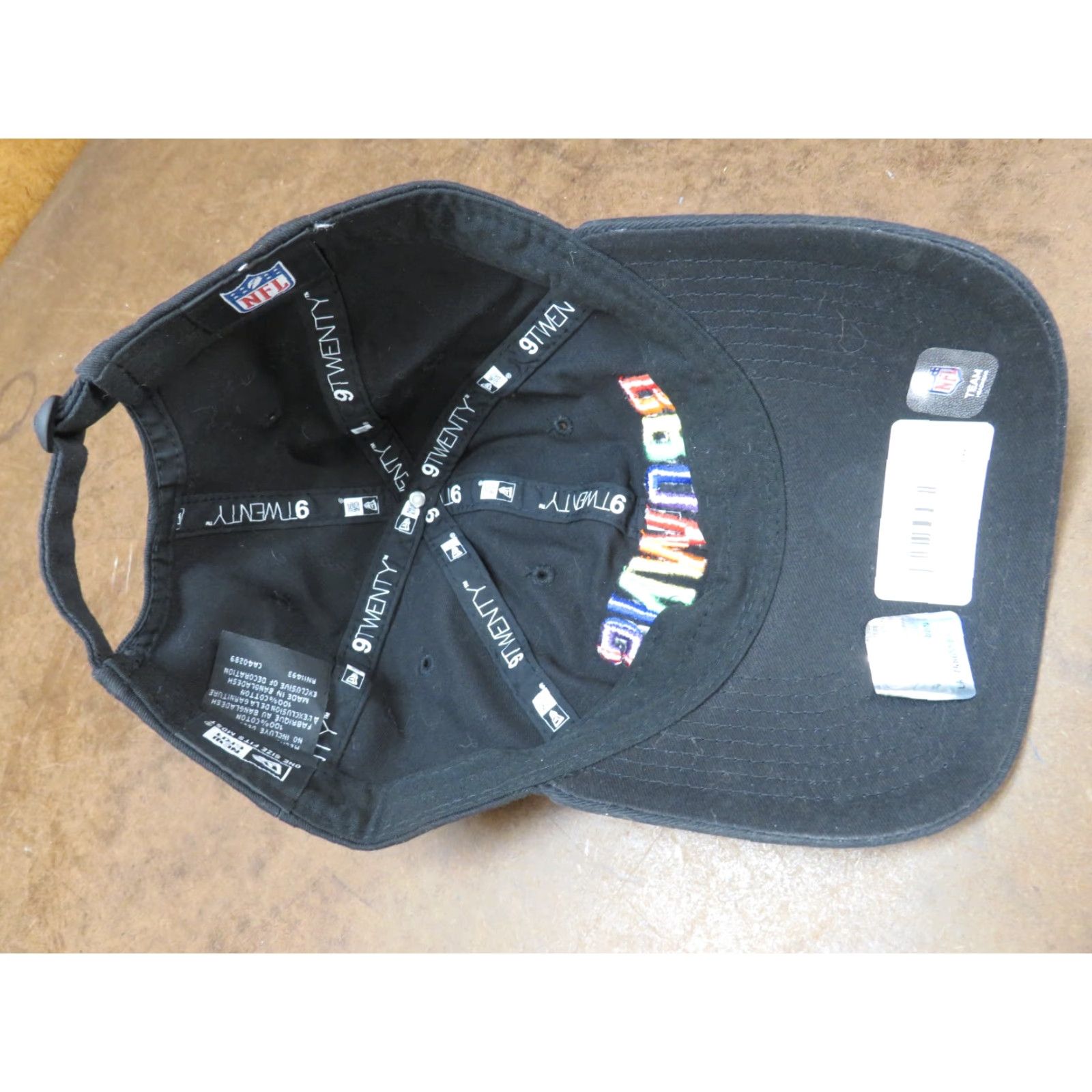 Rainbow VTG NWT Cleveland Browns Rainbow all included Black trucker cap hat Hat Cap Adjustable NYT? Size ONE SIZE - 5 Thumbnail