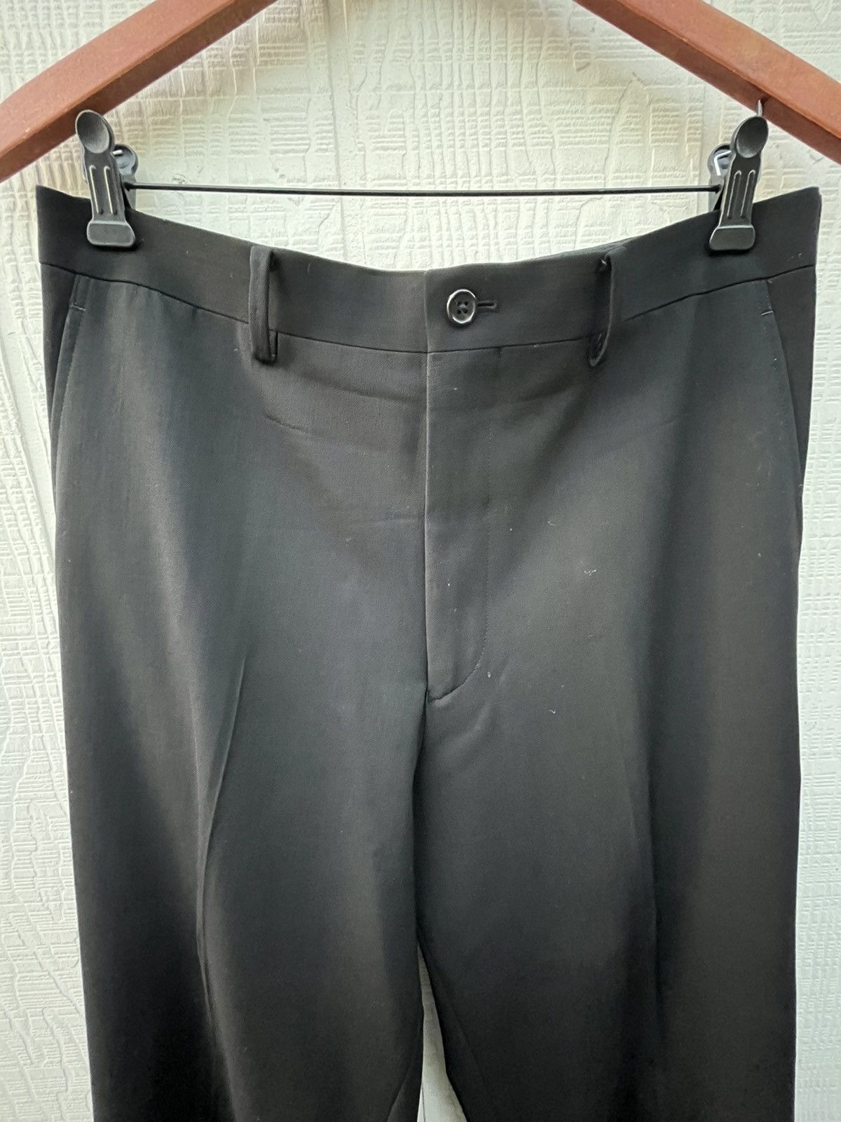 Yohji Yamamoto 90s Yohji Yamamoto Costume d’Homme 2 Piece Suit Gabardine Size 48L - 4 Thumbnail