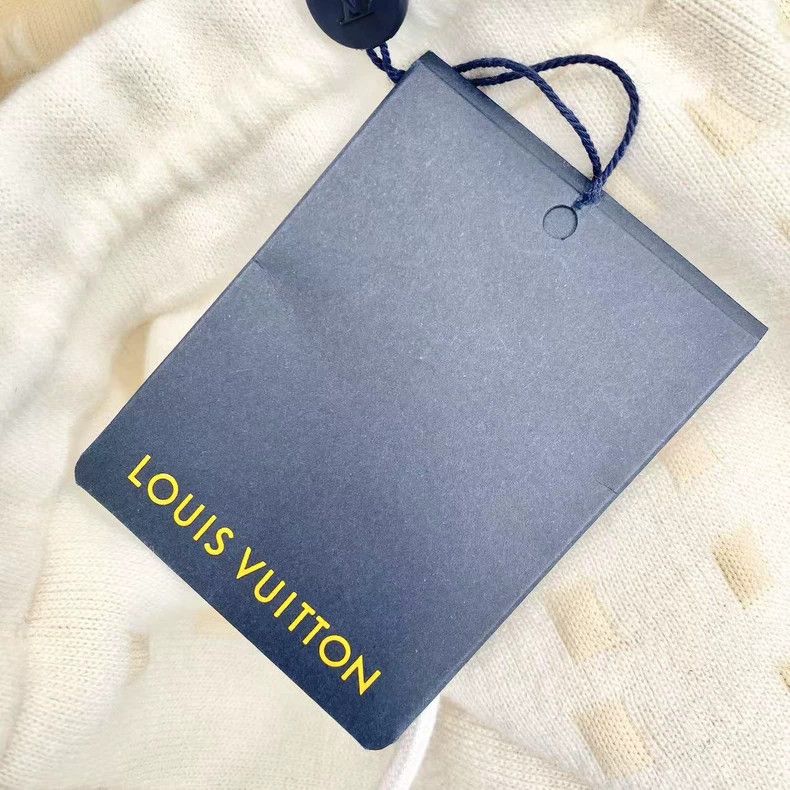 Louis Vuitton Louis Vuitton size m Wool/polyester 23ss monogram logo embr Size US 28 / EU 44 - 7 Thumbnail