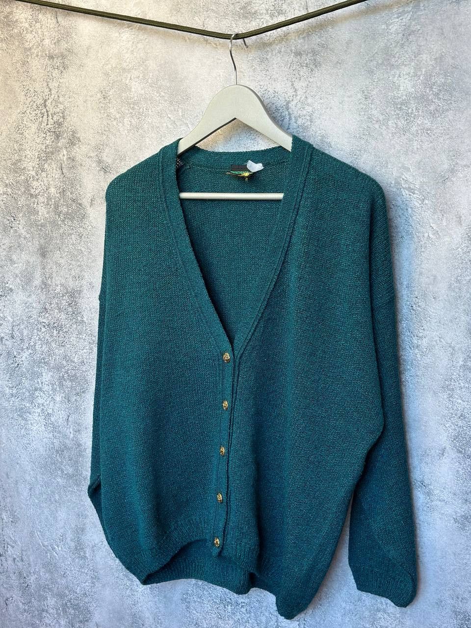 Pringle Of Scotland × Vintage Pringle of Scotland Acrylic Cardigan Sweater Moss Stitch Size US L / EU 52-54 / 3 - 1 Thumbnail