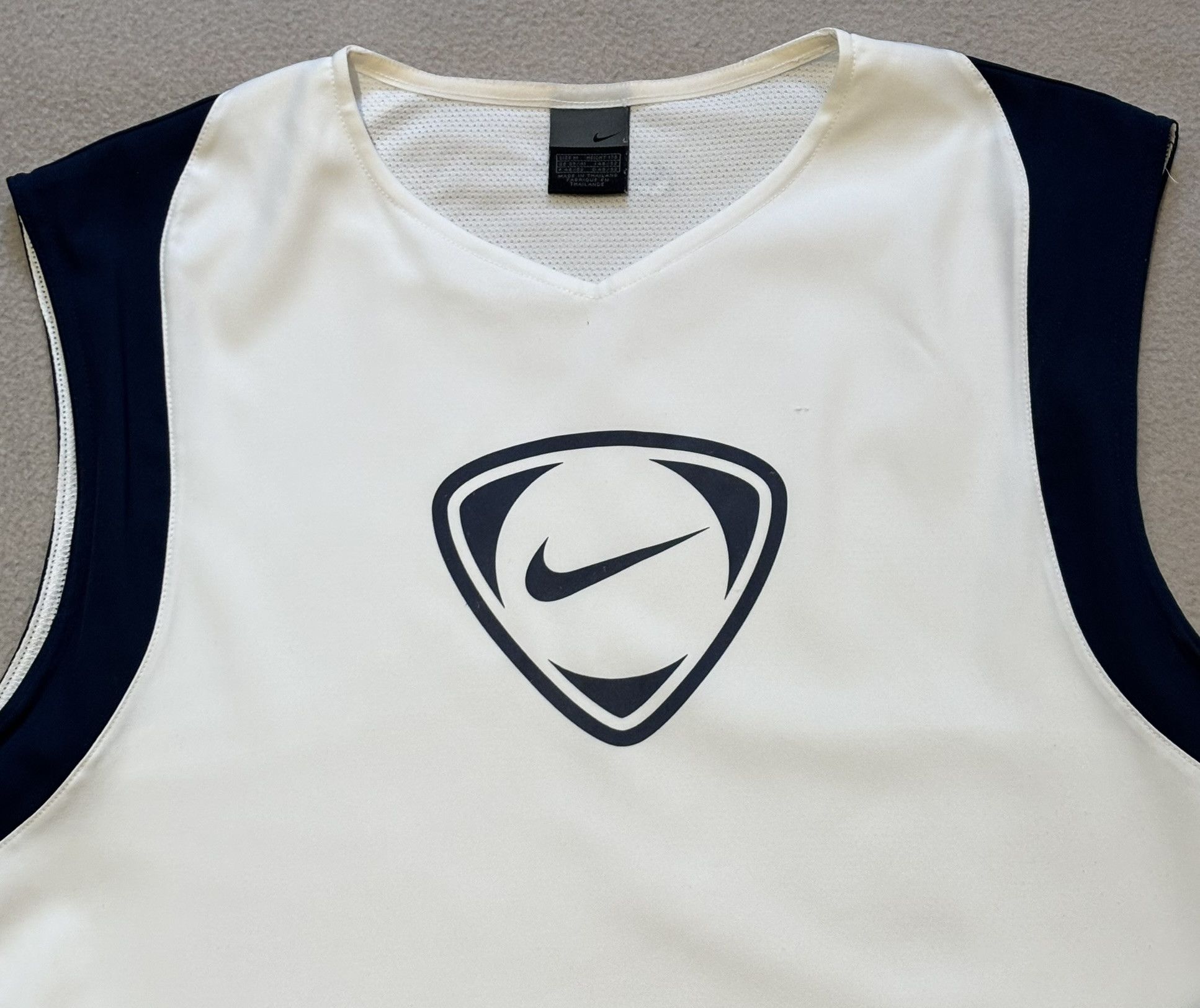 Nike Nike Total 90 Sleeveless Vest White Medium Size US M / EU 48-50 / 2 - 6 Thumbnail