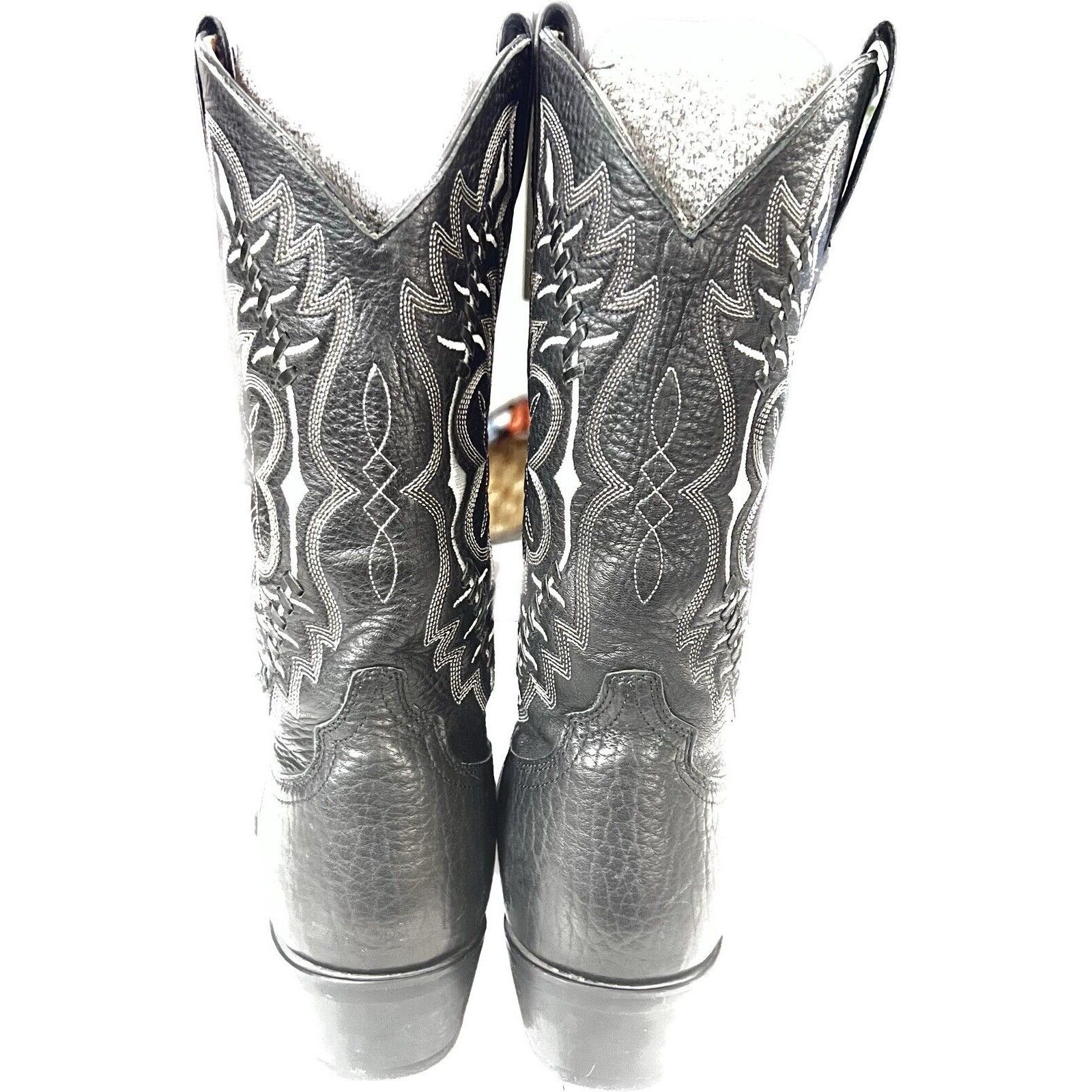 Ariat Ariat Heritage men's black leather western boots 37423 10 EE Size US 10 / EU 43 - 6 Thumbnail