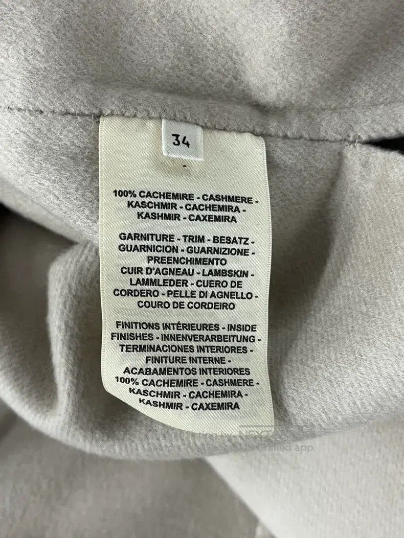 Hermes Hermes Beige and Leather Cashmere Vest Size XXS / US 00 / IT 34 - 6 Thumbnail