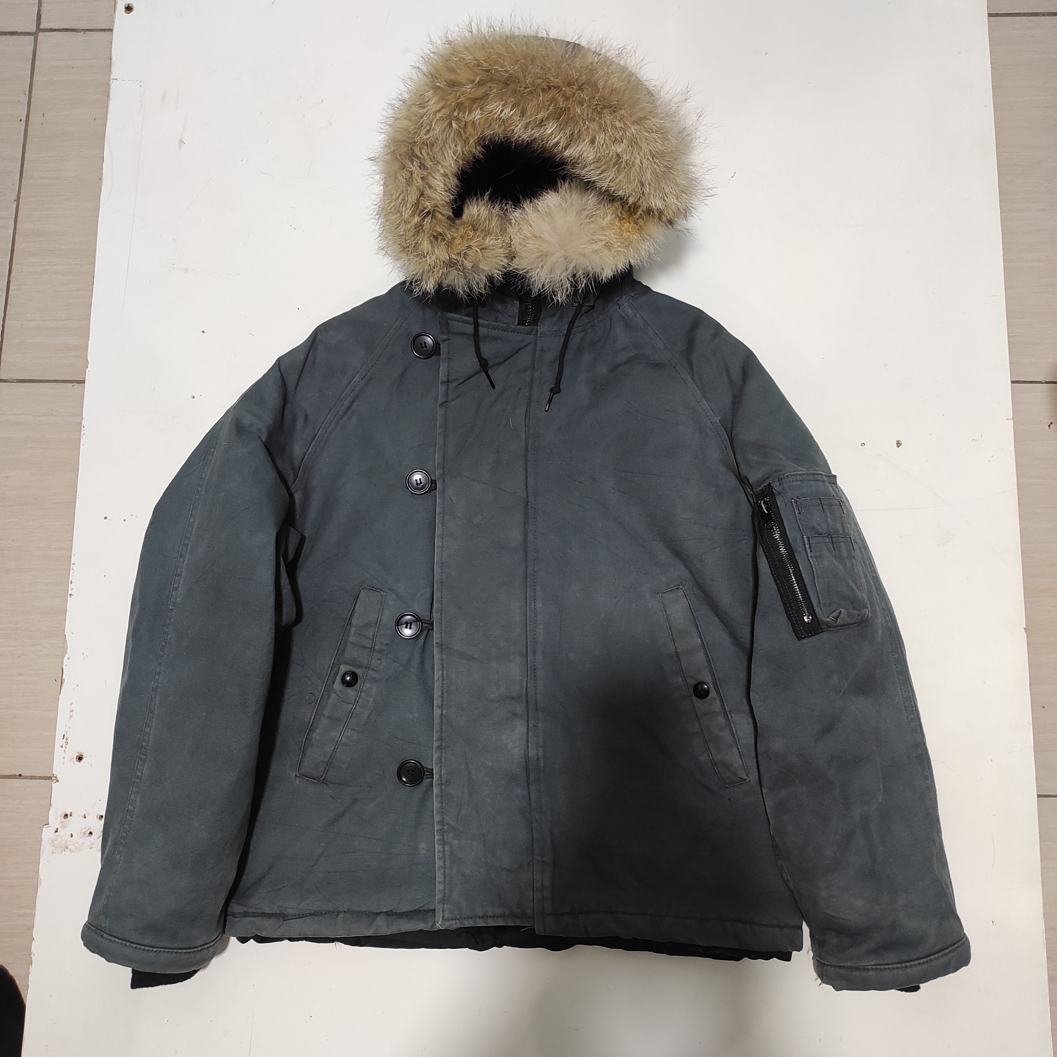 I. Spiewak And Sons JACKET FLYING MAN’S Attached Hood N 2B Made in USA Size US L / EU 52-54 / 3 - 3 Thumbnail