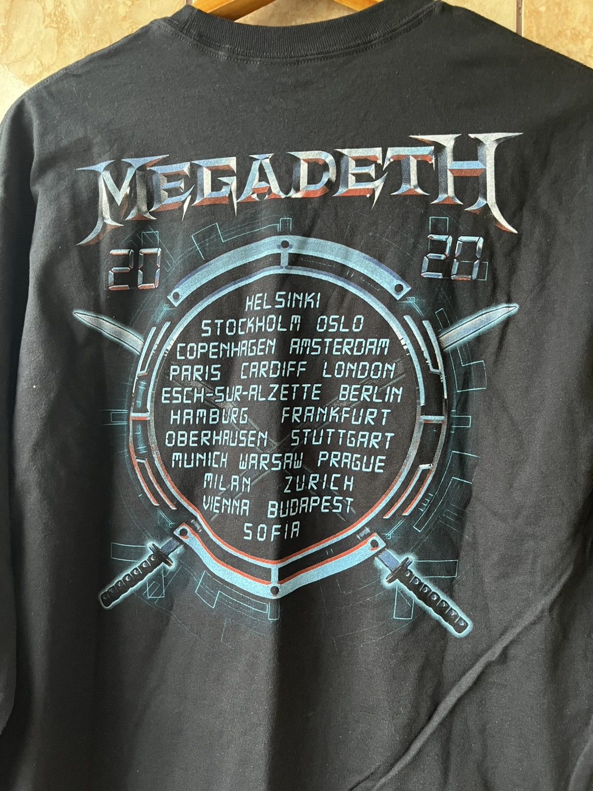 Megadeth Megadeth 2020 band long sleeve Size US XL / EU 56 / 4 - 5 Thumbnail