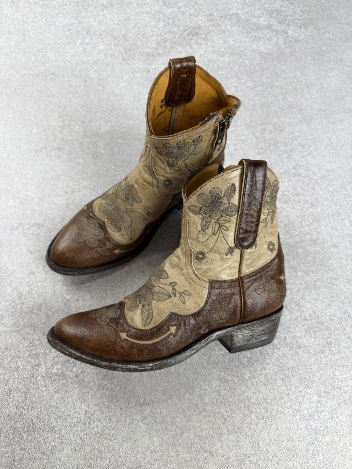 Old Gringo Old Gringo Mexicana Ankle Western Cowboy Boots Size 37 Size US 7 / IT 37 - 1 Thumbnail