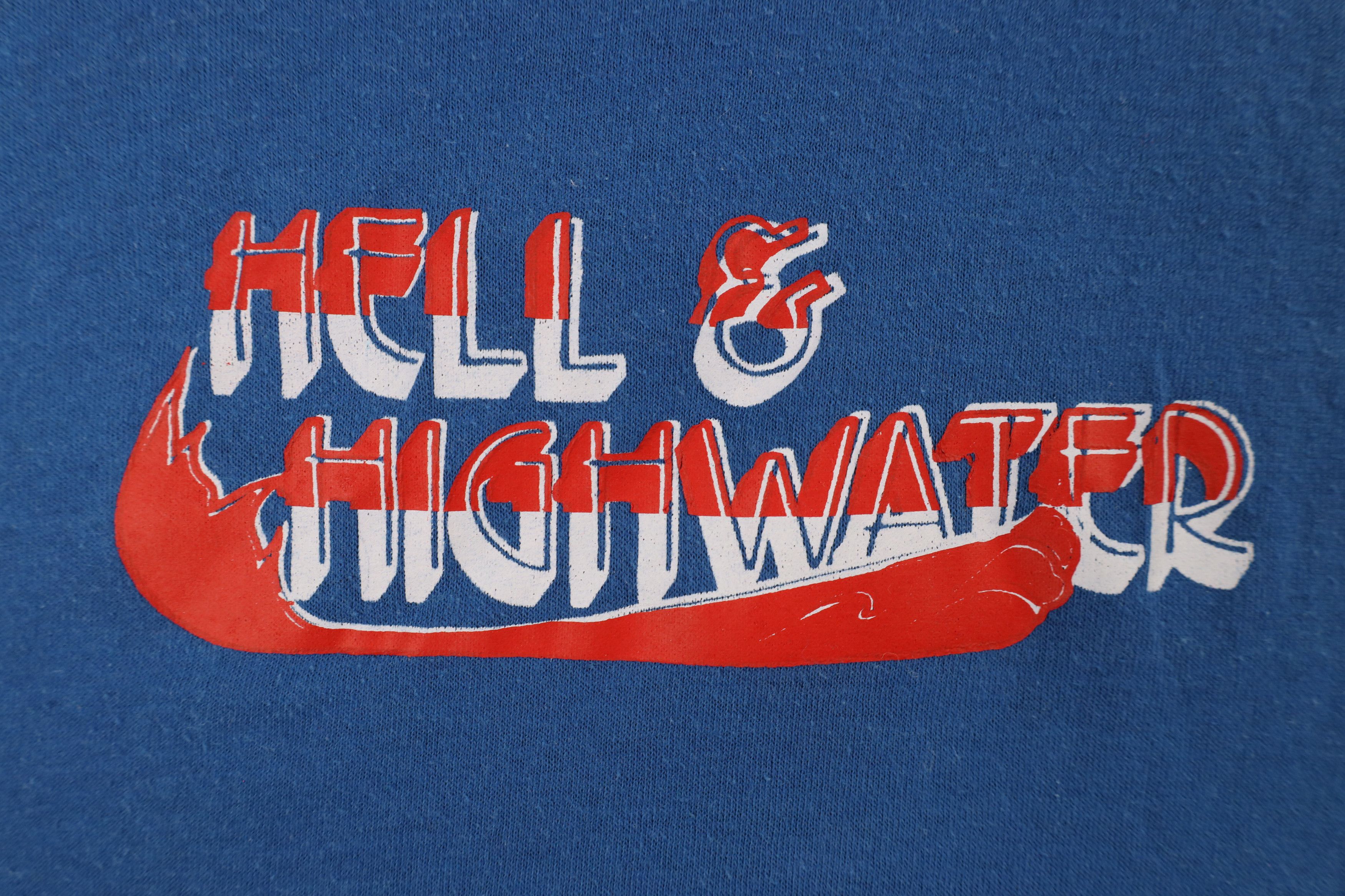 Vintage Vintage 60s 70s Streetwear Highwater Movie T-Shirt Blue USA Size US M / EU 48-50 / 2 - 4 Thumbnail
