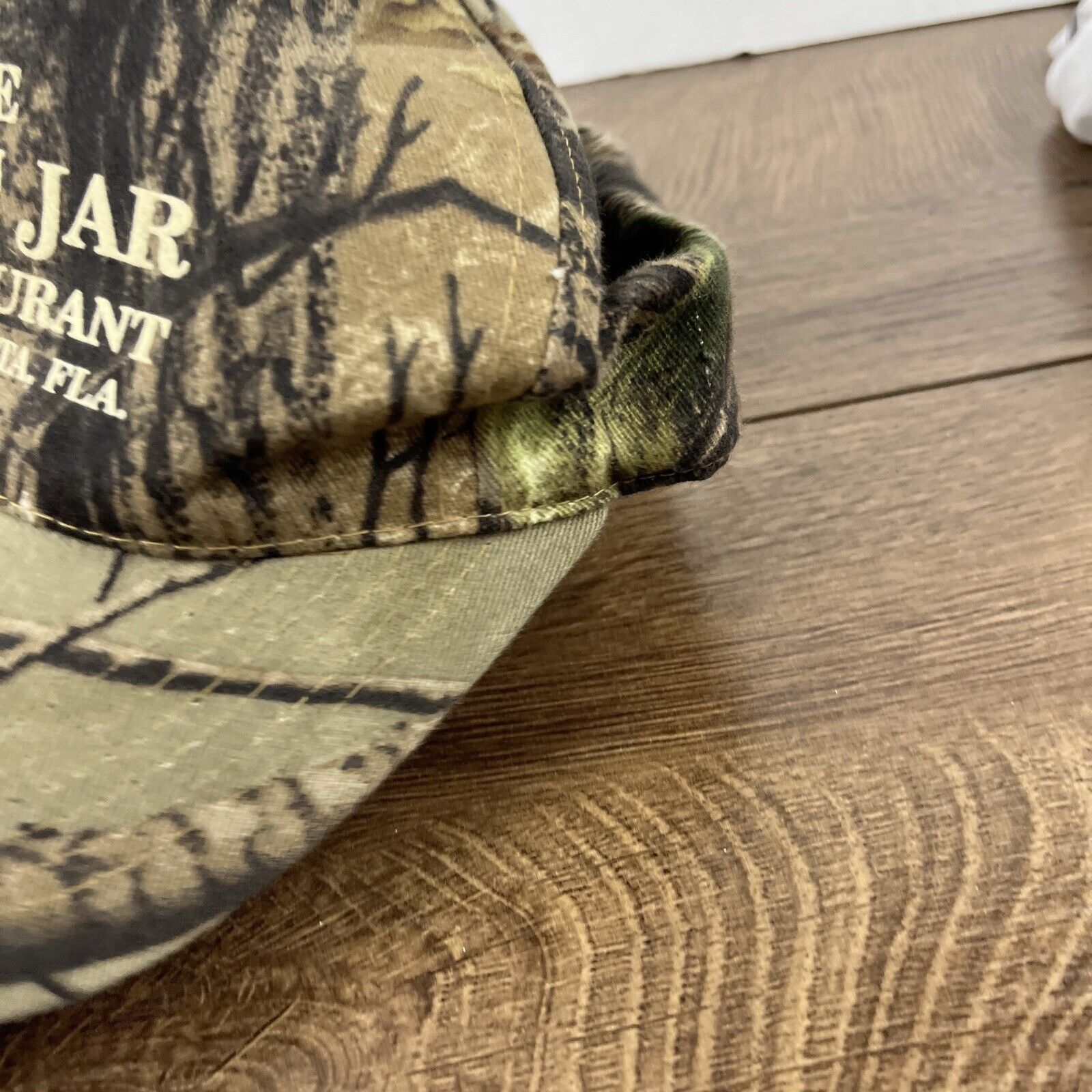 Other The Mason Jar Restaurant Hat Camo Green Hat Adjustable Green Size ONE SIZE - 7 Thumbnail