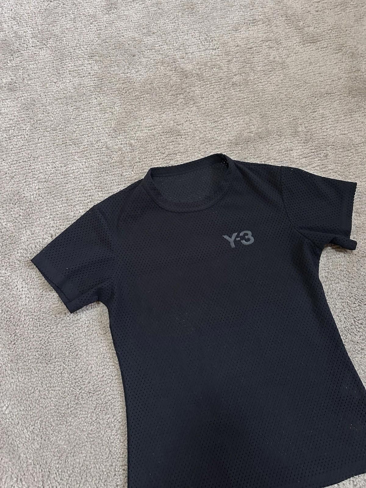 Yohji Yamamoto y-3 yohji yamamoto 2003 Mesh Jersey Sz XS Size US XS / EU 42 / 0 - 2 Thumbnail