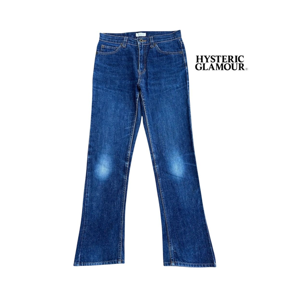 Hysteric Glamour Vintage Flare Hysteric Glamour Blue Jeans W28 Size US 28 / EU 44 - 1 Thumbnail