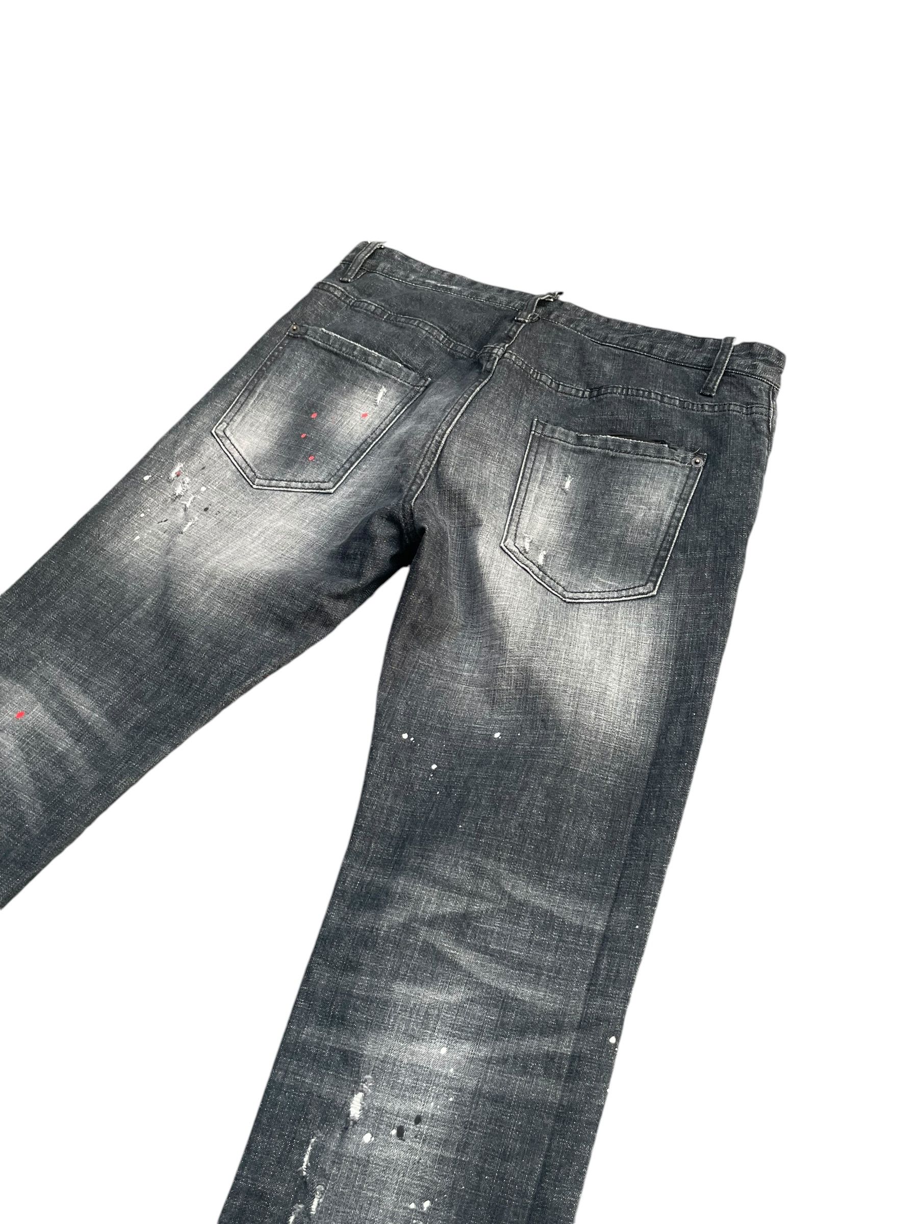 Designer Distresed Custom Dsquared2 Denim Size US 35 - 9 Thumbnail